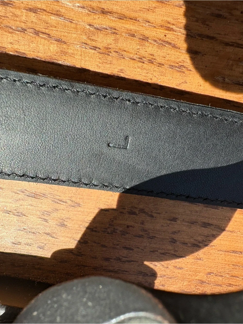 Vintage Ralph Lauren Patent Leather Belt Gold Toggle Equestrian England Designer